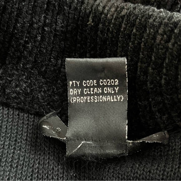 Vintage AD Originals Faux Fur Tiger Stripe Sweater Jacket Black Leather Trim XL - Picture 4 of 8